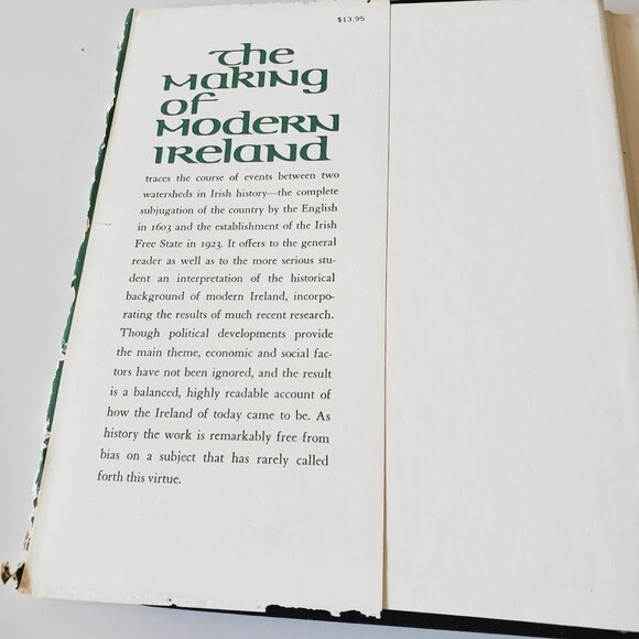 Vintage The making of modern Ireland, 1603-1923 Book by J. C. Beckett Hardcover - Picture 9 of 11